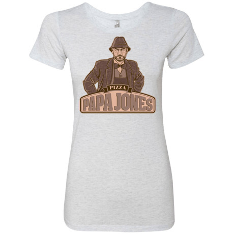 T-Shirts Heather White / Small Papa Jones Women's Triblend T-Shirt