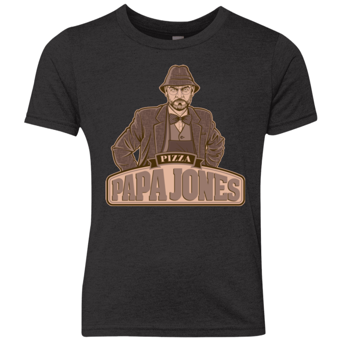 T-Shirts Vintage Black / YXS Papa Jones Youth Triblend T-Shirt
