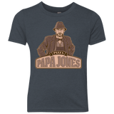 T-Shirts Vintage Navy / YXS Papa Jones Youth Triblend T-Shirt
