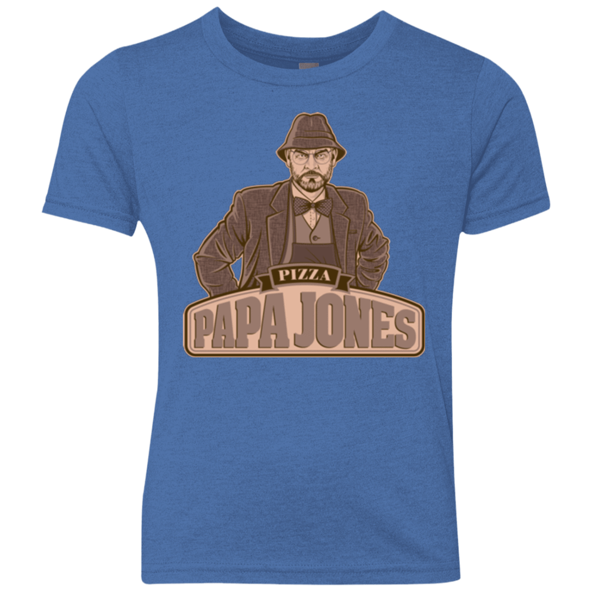 T-Shirts Vintage Royal / YXS Papa Jones Youth Triblend T-Shirt