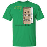 T-Shirts Irish Green / S Paper Role T-Shirt