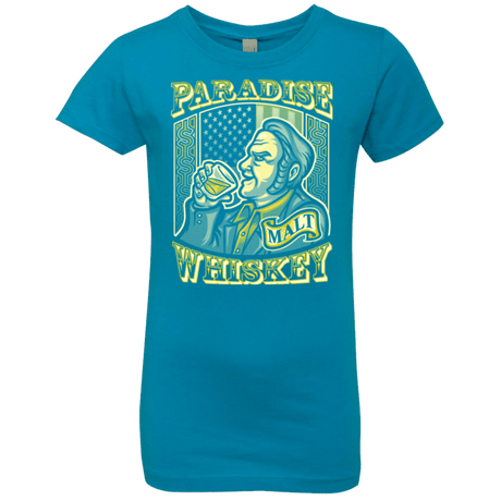 T-Shirts Turquoise / YXS Paradise Whiskey Girls Premium T-Shirt