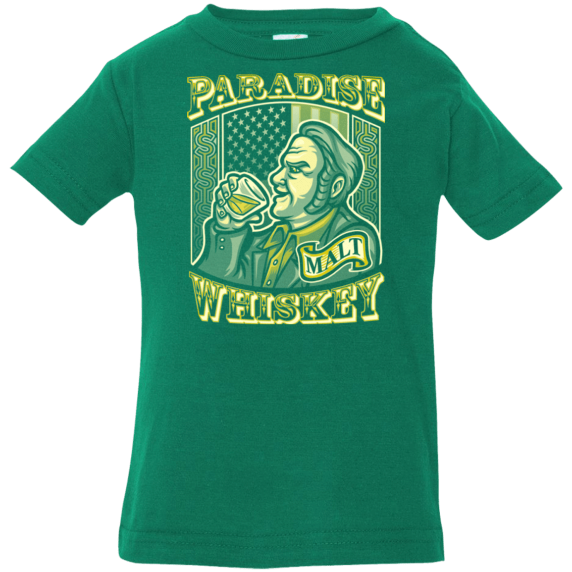 T-Shirts Kelly / 6 Months Paradise Whiskey Infant Premium T-Shirt