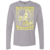 T-Shirts Heather Grey / Small Paradise Whiskey Men's Premium Long Sleeve