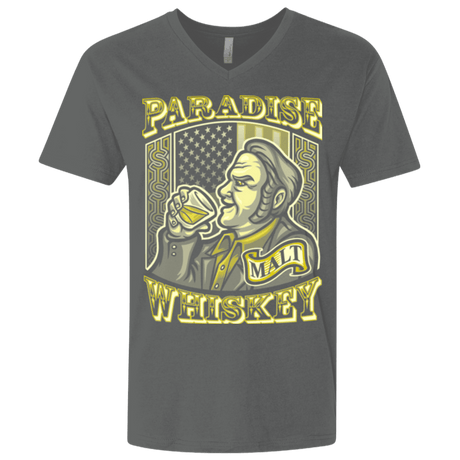 T-Shirts Heavy Metal / X-Small Paradise Whiskey Men's Premium V-Neck