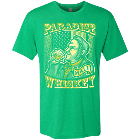 T-Shirts Envy / Small Paradise Whiskey Men's Triblend T-Shirt