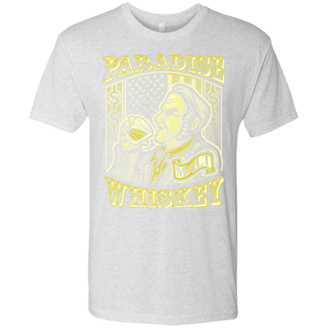 T-Shirts Heather White / Small Paradise Whiskey Men's Triblend T-Shirt