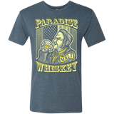 T-Shirts Indigo / Small Paradise Whiskey Men's Triblend T-Shirt