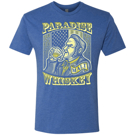 T-Shirts Vintage Royal / Small Paradise Whiskey Men's Triblend T-Shirt