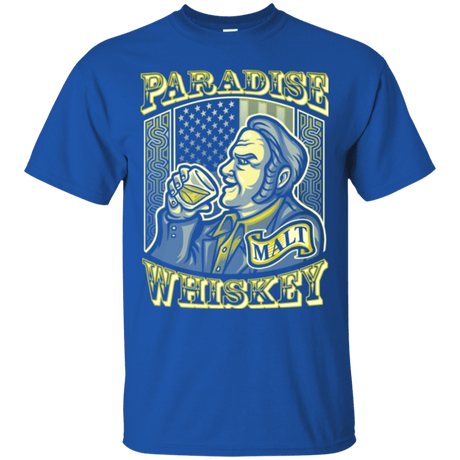 T-Shirts Royal / Small Paradise Whiskey T-Shirt
