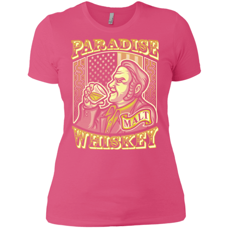 T-Shirts Hot Pink / X-Small Paradise Whiskey Women's Premium T-Shirt