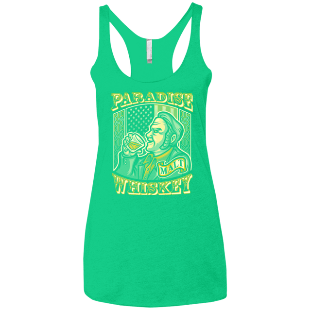 T-Shirts Envy / X-Small Paradise Whiskey Women's Triblend Racerback Tank