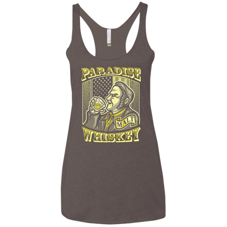 T-Shirts Macchiato / X-Small Paradise Whiskey Women's Triblend Racerback Tank