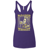T-Shirts Purple / X-Small Paradise Whiskey Women's Triblend Racerback Tank