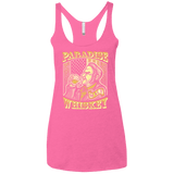 T-Shirts Vintage Pink / X-Small Paradise Whiskey Women's Triblend Racerback Tank
