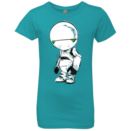 T-Shirts Tahiti Blue / YXS Paranoid Android Girls Premium T-Shirt