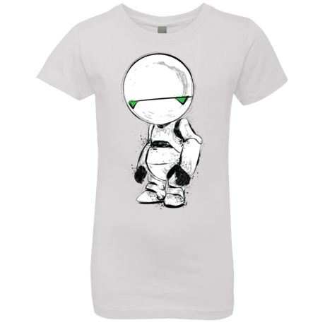 T-Shirts White / YXS Paranoid Android Girls Premium T-Shirt