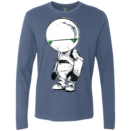 T-Shirts Indigo / Small Paranoid Android Men's Premium Long Sleeve