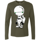T-Shirts Military Green / Small Paranoid Android Men's Premium Long Sleeve