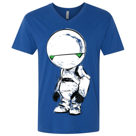 T-Shirts Royal / X-Small Paranoid Android Men's Premium V-Neck