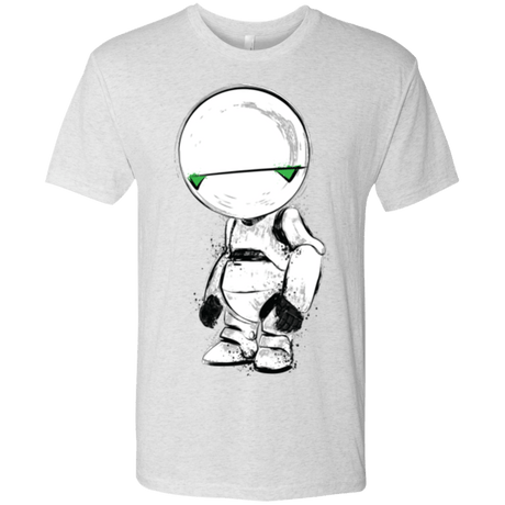 T-Shirts Heather White / Small Paranoid Android Men's Triblend T-Shirt