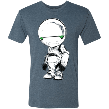 T-Shirts Indigo / Small Paranoid Android Men's Triblend T-Shirt