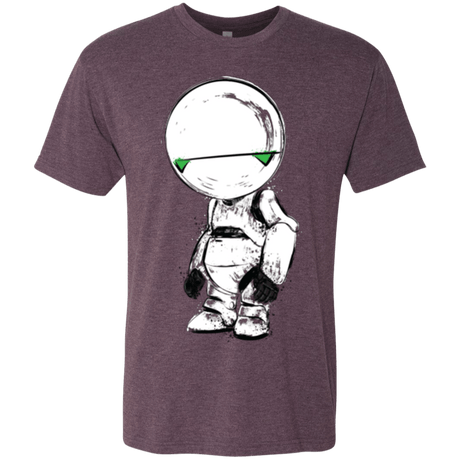 T-Shirts Vintage Purple / Small Paranoid Android Men's Triblend T-Shirt