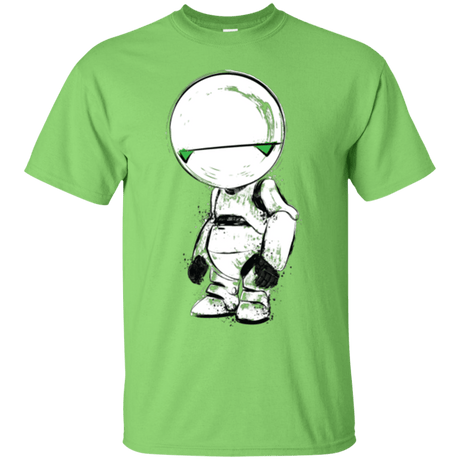 T-Shirts Lime / Small Paranoid Android T-Shirt