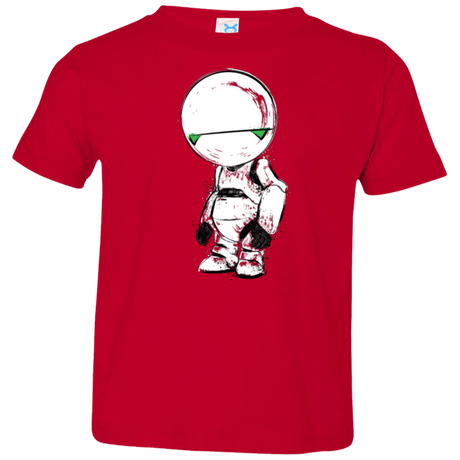 T-Shirts Red / 2T Paranoid Android Toddler Premium T-Shirt
