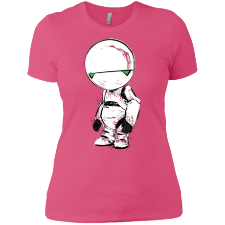 T-Shirts Hot Pink / X-Small Paranoid Android Women's Premium T-Shirt