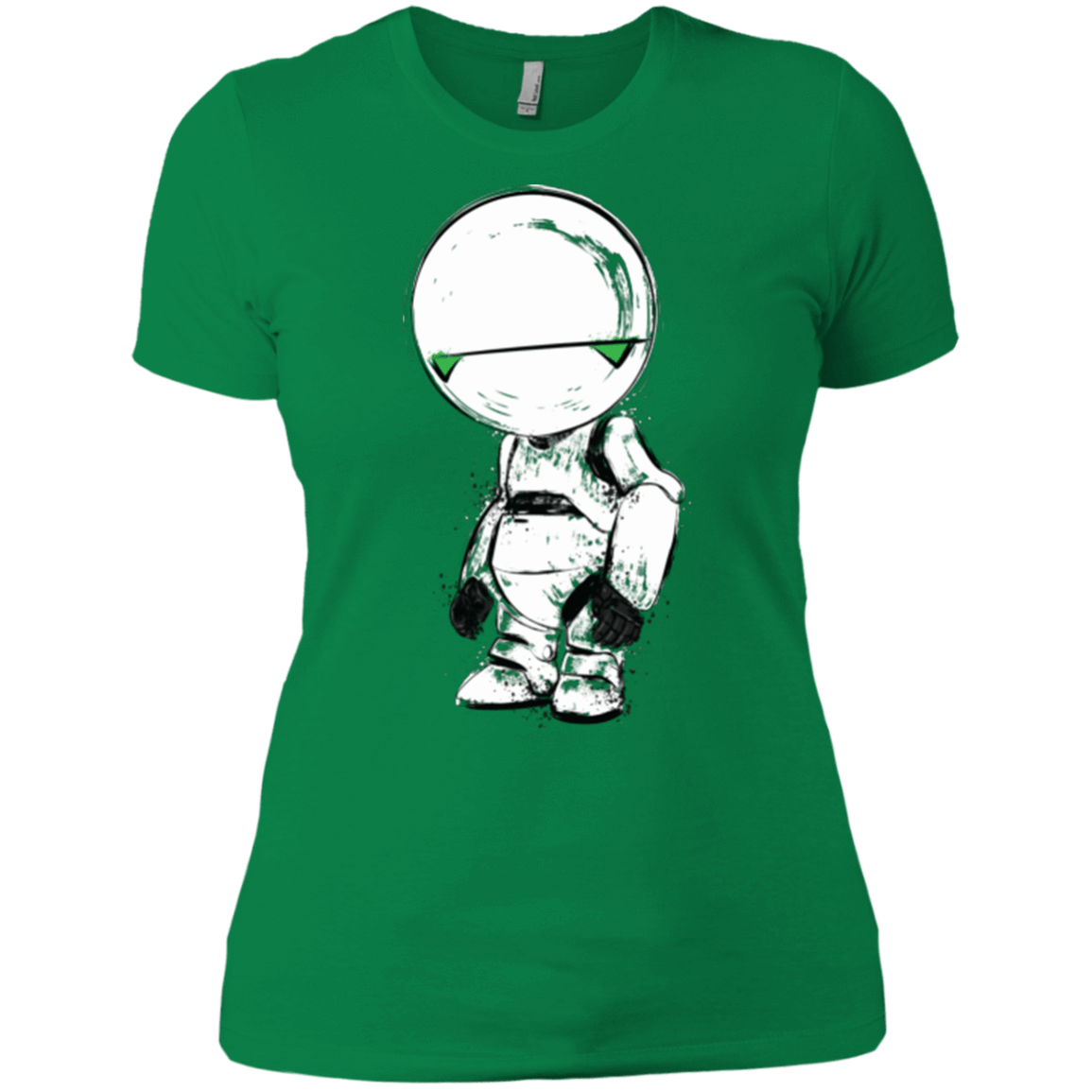 T-Shirts Kelly Green / X-Small Paranoid Android Women's Premium T-Shirt