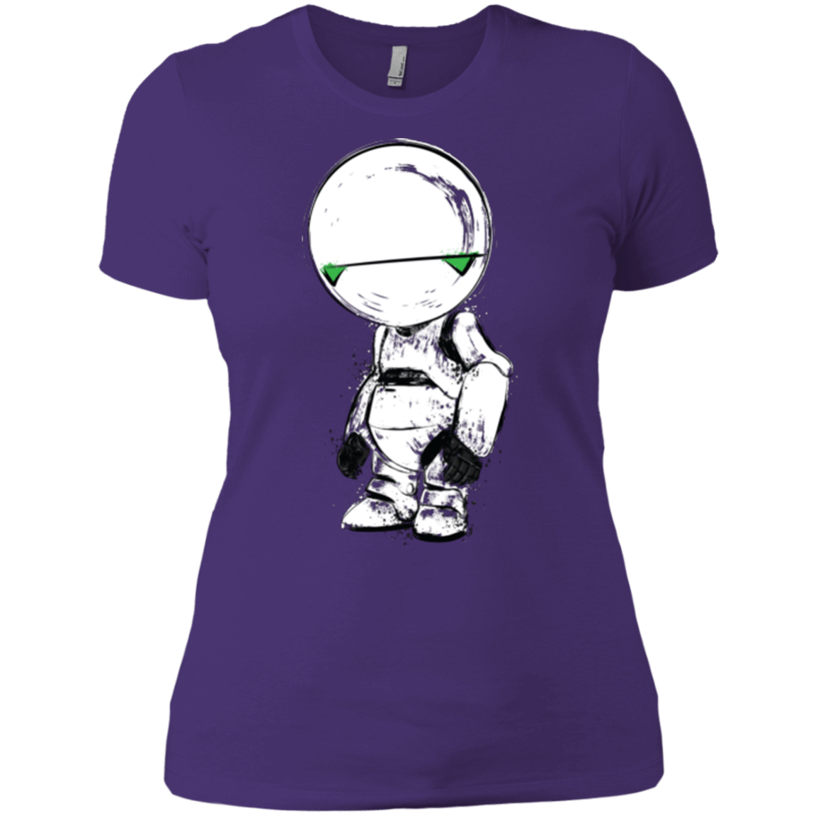 T-Shirts Purple / X-Small Paranoid Android Women's Premium T-Shirt