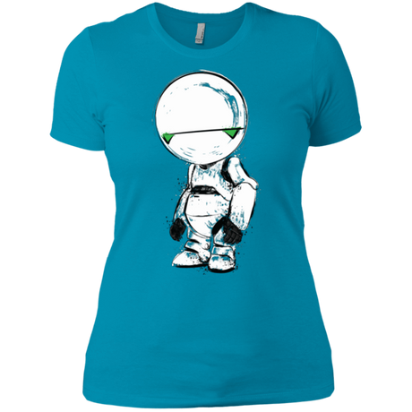 T-Shirts Turquoise / X-Small Paranoid Android Women's Premium T-Shirt