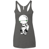T-Shirts Premium Heather / X-Small Paranoid Android Women's Triblend Racerback Tank