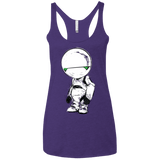 T-Shirts Purple / X-Small Paranoid Android Women's Triblend Racerback Tank