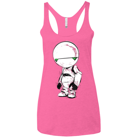 T-Shirts Vintage Pink / X-Small Paranoid Android Women's Triblend Racerback Tank