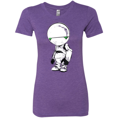 T-Shirts Purple Rush / Small Paranoid Android Women's Triblend T-Shirt