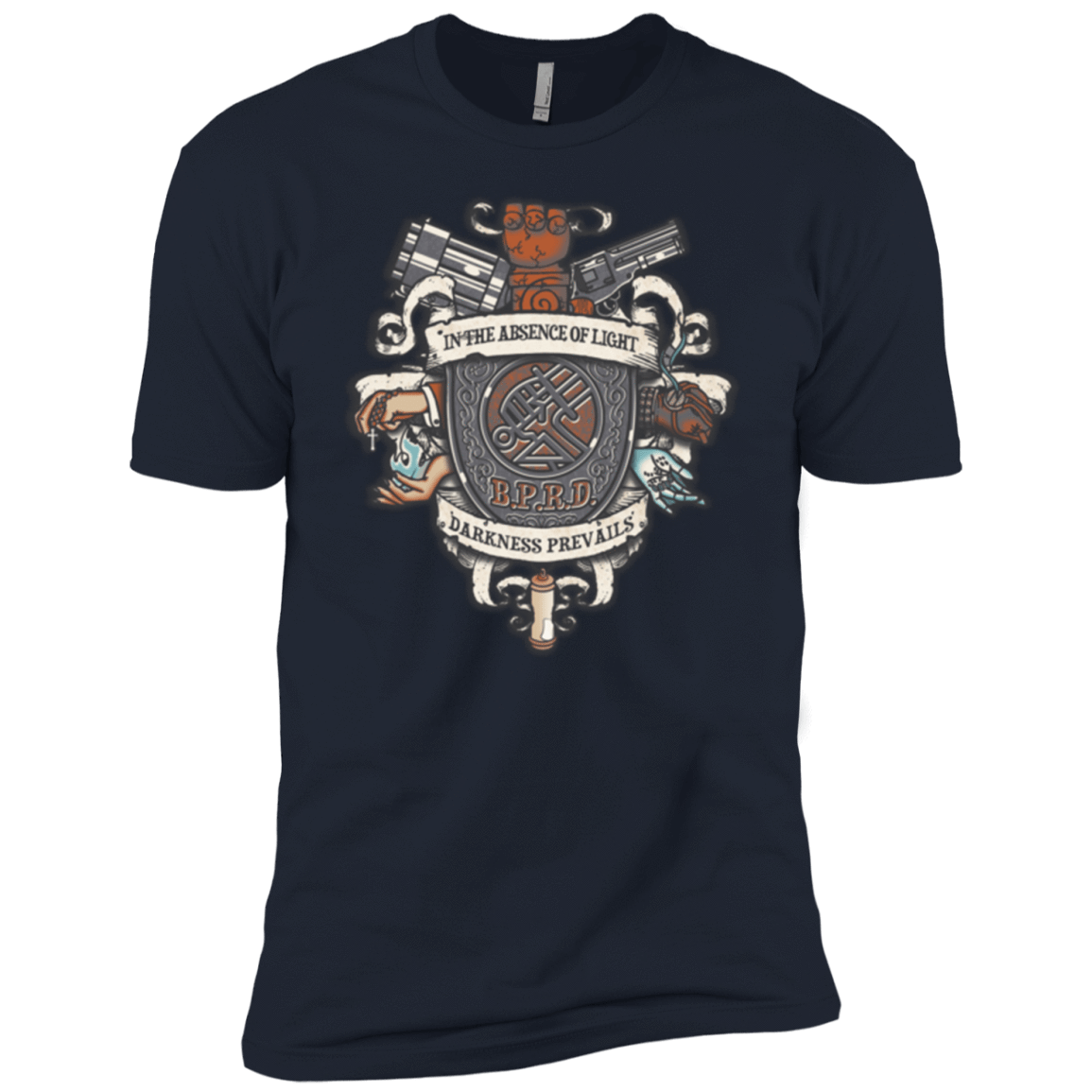 T-Shirts Midnight Navy / YXS Paranormal Bureau Boys Premium T-Shirt