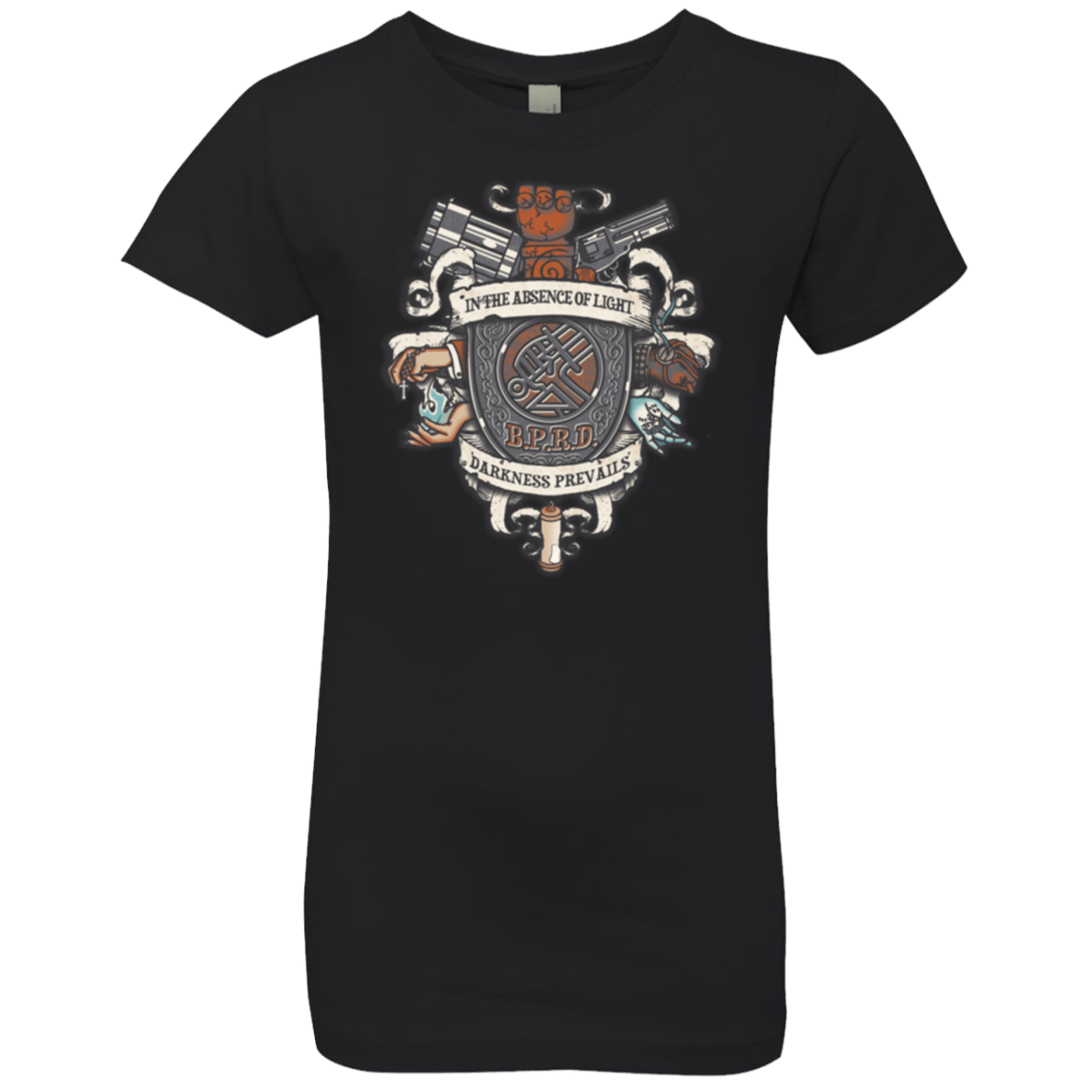 T-Shirts Black / YXS Paranormal Bureau Girls Premium T-Shirt