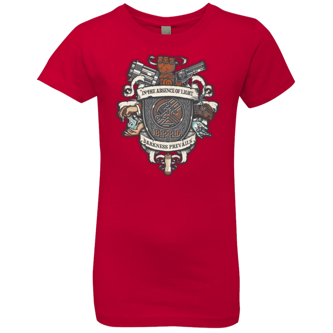 T-Shirts Red / YXS Paranormal Bureau Girls Premium T-Shirt