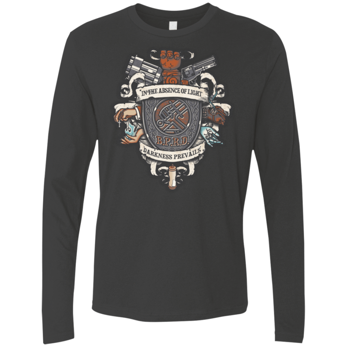 T-Shirts Heavy Metal / Small Paranormal Bureau Men's Premium Long Sleeve