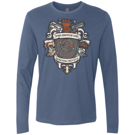 T-Shirts Indigo / Small Paranormal Bureau Men's Premium Long Sleeve