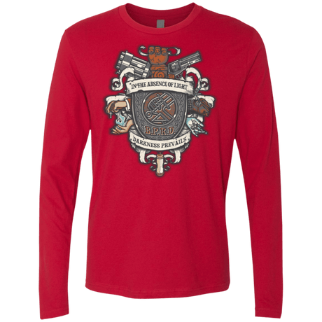 T-Shirts Red / Small Paranormal Bureau Men's Premium Long Sleeve