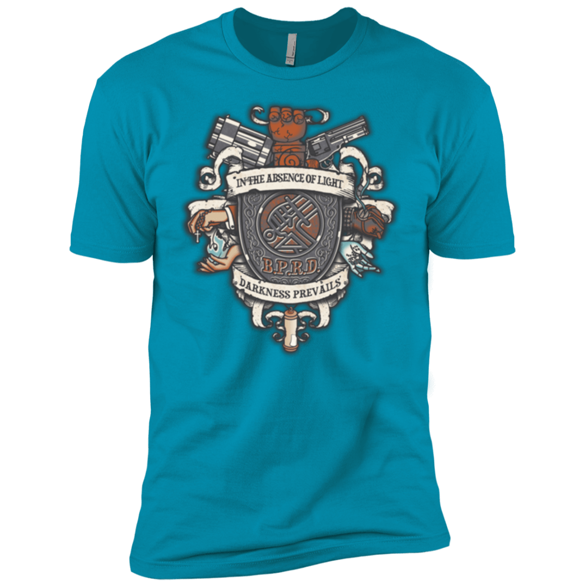 T-Shirts Turquoise / X-Small Paranormal Bureau Men's Premium T-Shirt