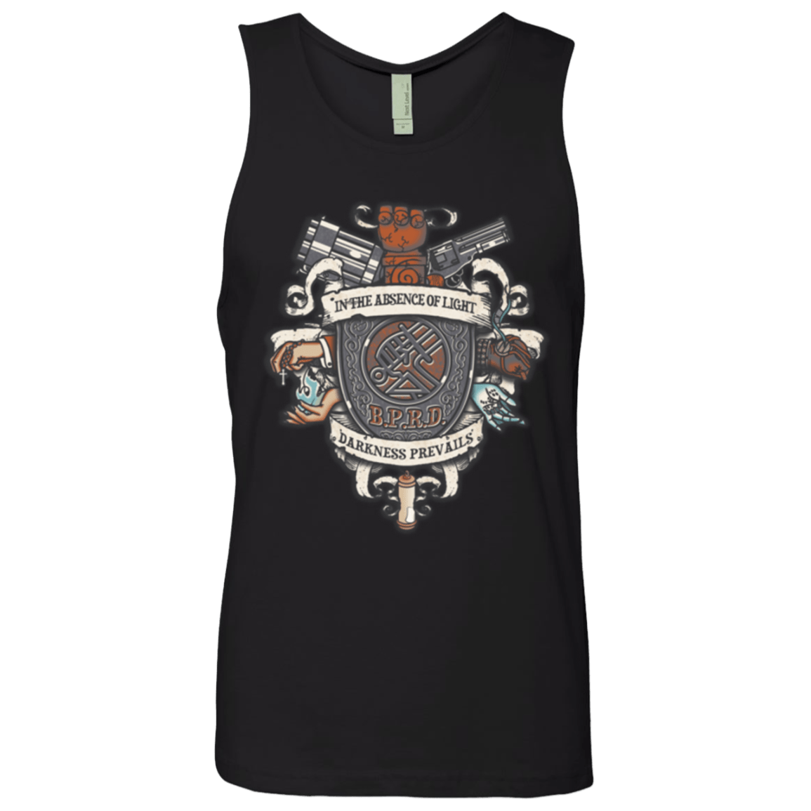 T-Shirts Black / Small Paranormal Bureau Men's Premium Tank Top