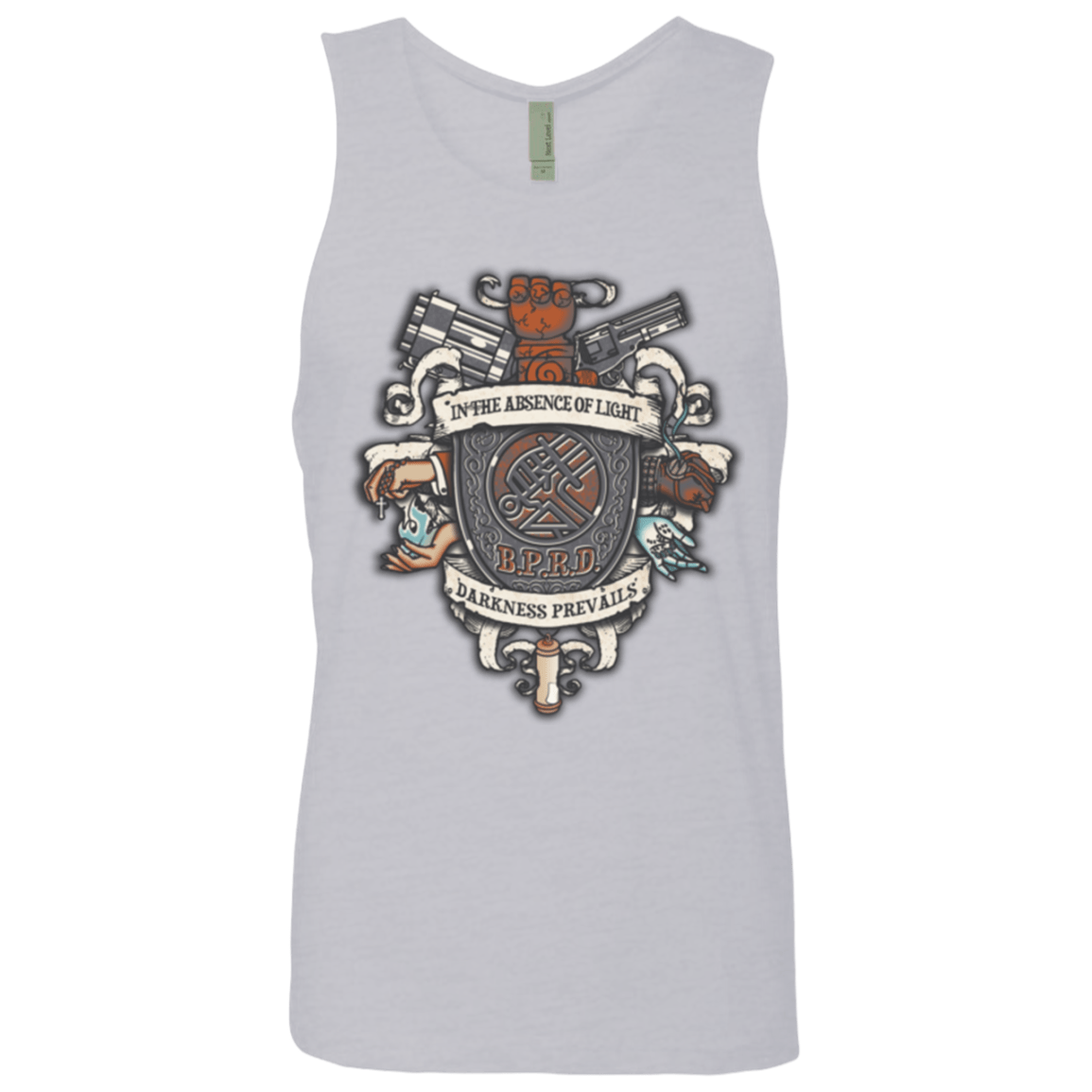 T-Shirts Heather Grey / Small Paranormal Bureau Men's Premium Tank Top