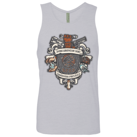 T-Shirts Heather Grey / Small Paranormal Bureau Men's Premium Tank Top