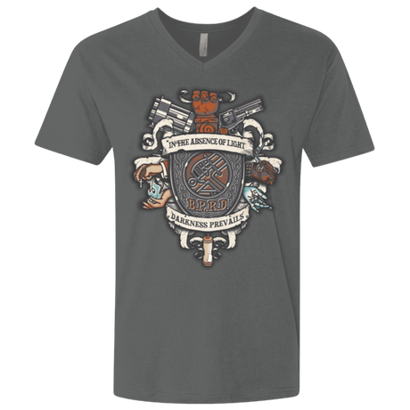 T-Shirts Heavy Metal / X-Small Paranormal Bureau Men's Premium V-Neck