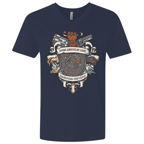 T-Shirts Midnight Navy / X-Small Paranormal Bureau Men's Premium V-Neck