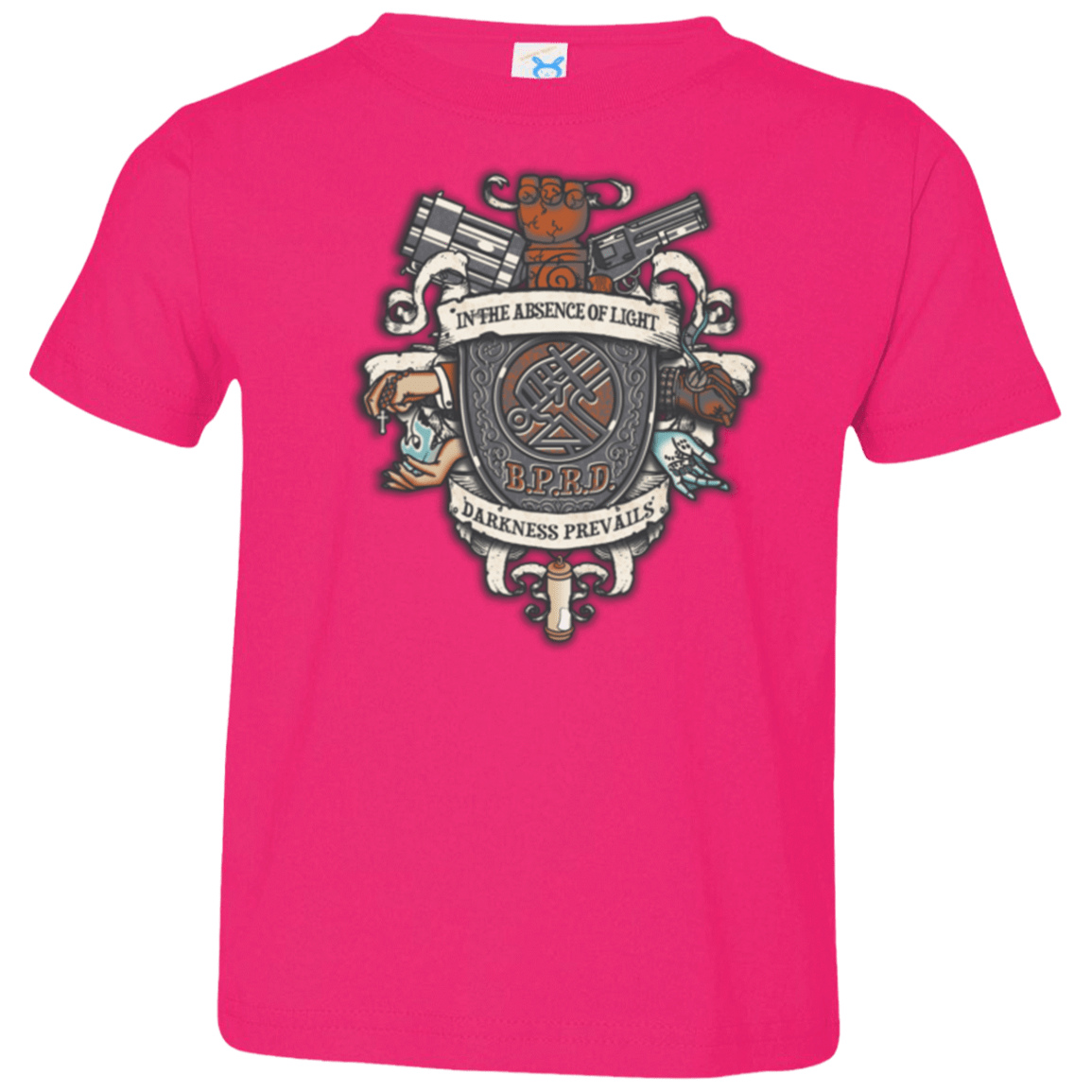 T-Shirts Hot Pink / 2T Paranormal Bureau Toddler Premium T-Shirt
